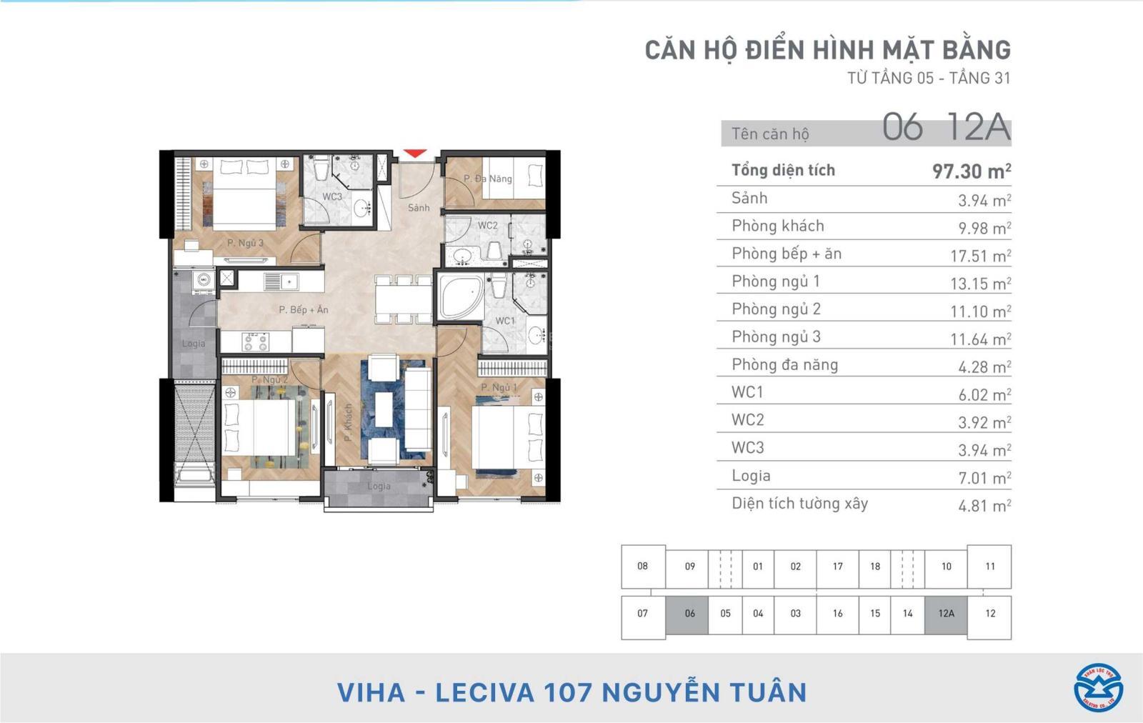 BÁN NHANH CĂN HỘ  căn hộ 2PN 2WC 73m2 giá tốt nhất thị trường, tầng đẹp, quà tặng 200tr,.. - Ảnh 2